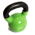 Atacado 4-32kg Vinil Kettlebell com base de borracha